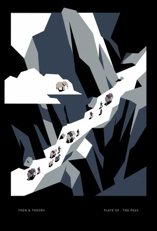 The front of the story card: plate 09.