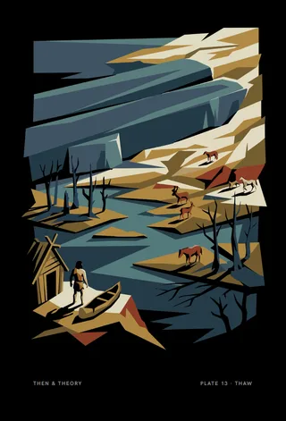 The front of the story card: plate 13.