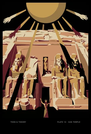The front of the story card: plate 14.