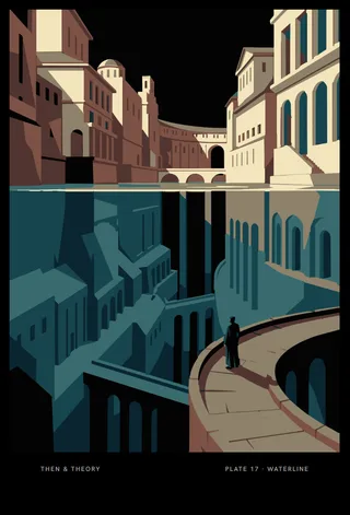 The front of the story card: plate 17.