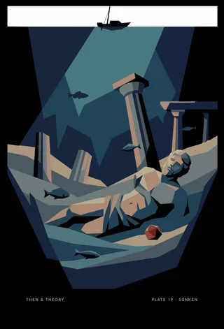 The front of the story card: plate 19.