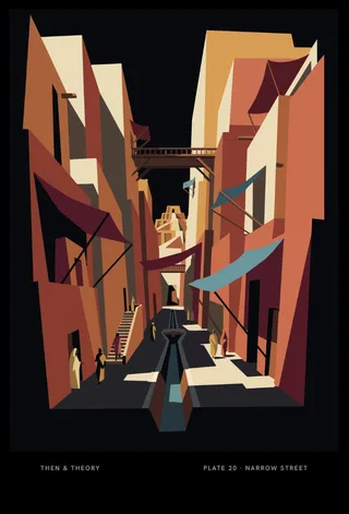 The front of the story card: plate 20.